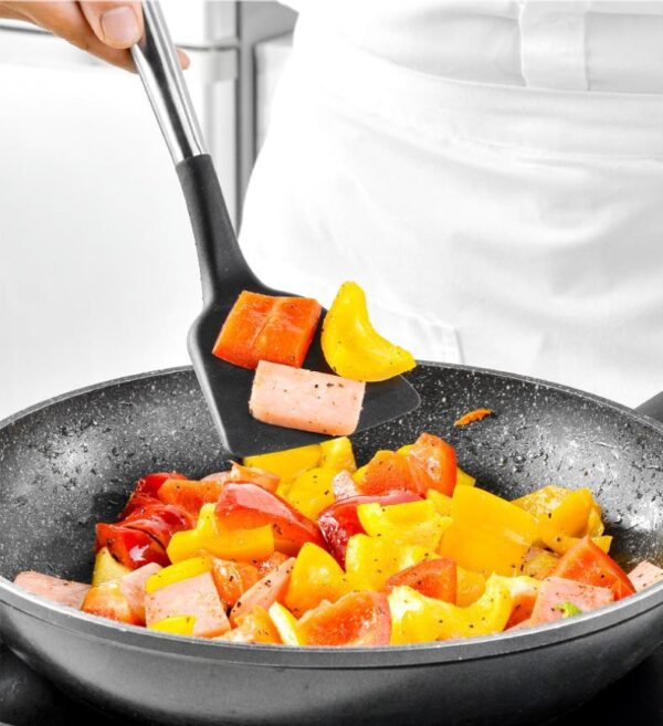 Silicone Kitchenware Set With Stainless Steel Tube Handle - Image 3