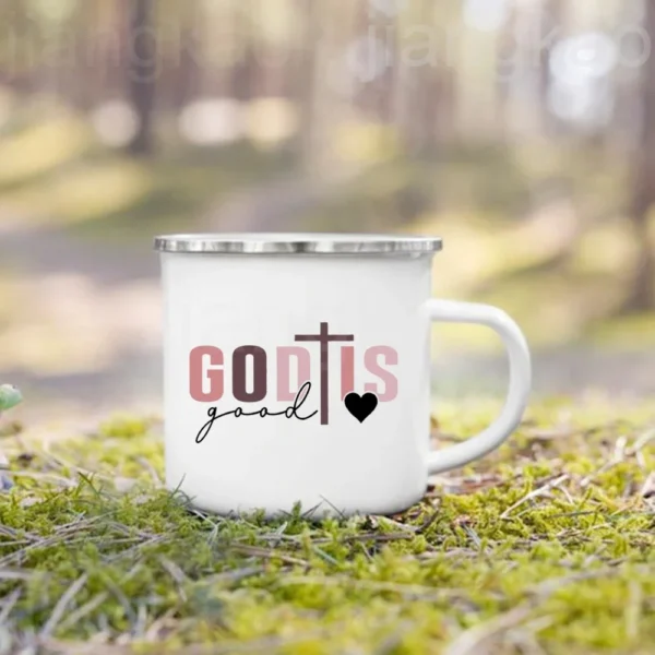 Christian Psalm Jesus God Faith Pattern Printed Mugs Coffee Cups - Image 3