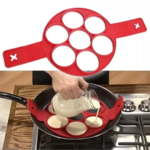 Pancake Egg Ring Maker Nonstick Cooking Tool Round Heart