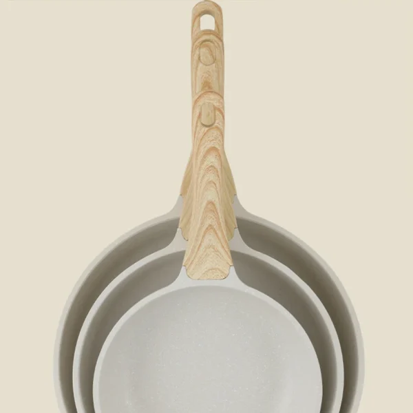 Durable Non-Stick Ceramic Frying Wok Pan - Image 3