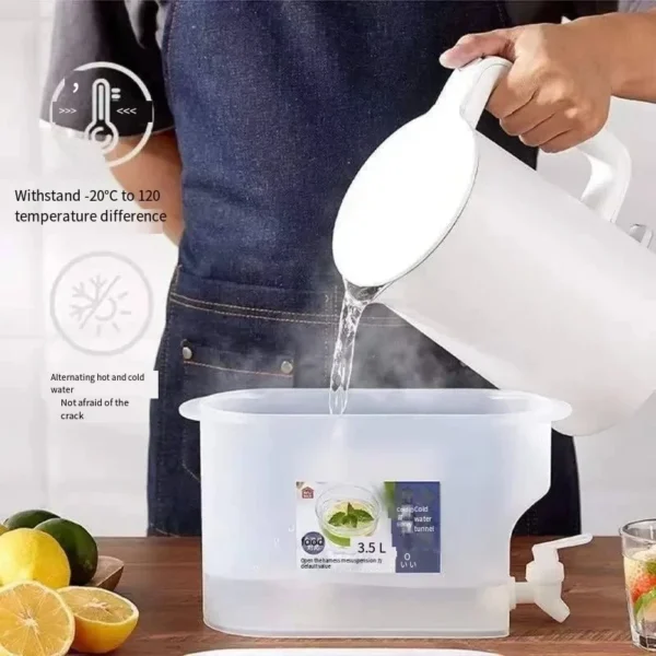 Large Capacity Coldwith Faucet Drinkware - Image 6