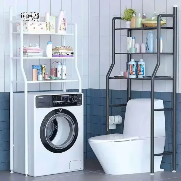 【Lifeideas】3 Tiers Metal Bathroom Organizer Over Toilet Rack Storage - Image 3