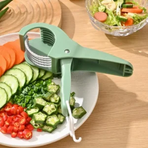 Salad Cutter Chopper Portable Fruit Slicer
