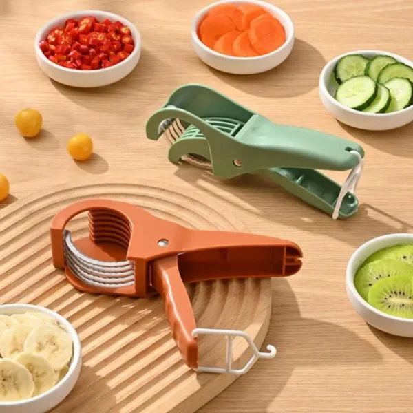 Salad Cutter Chopper Portable Fruit Slicer - Image 5