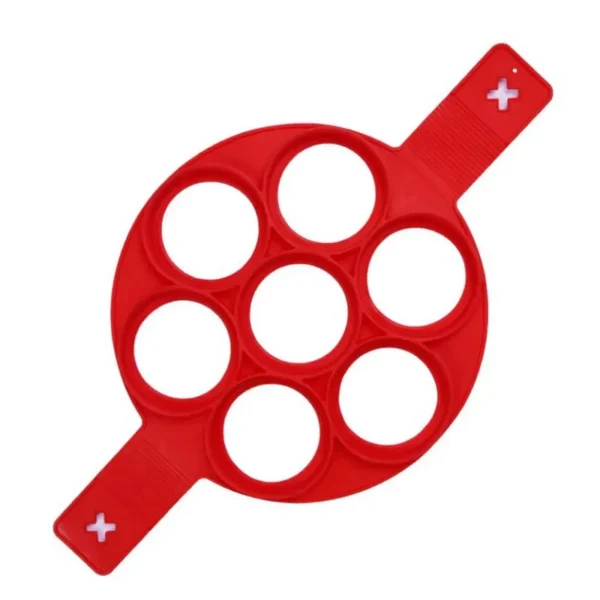 Pancake Egg Ring Maker Nonstick Cooking Tool Round Heart - Image 2