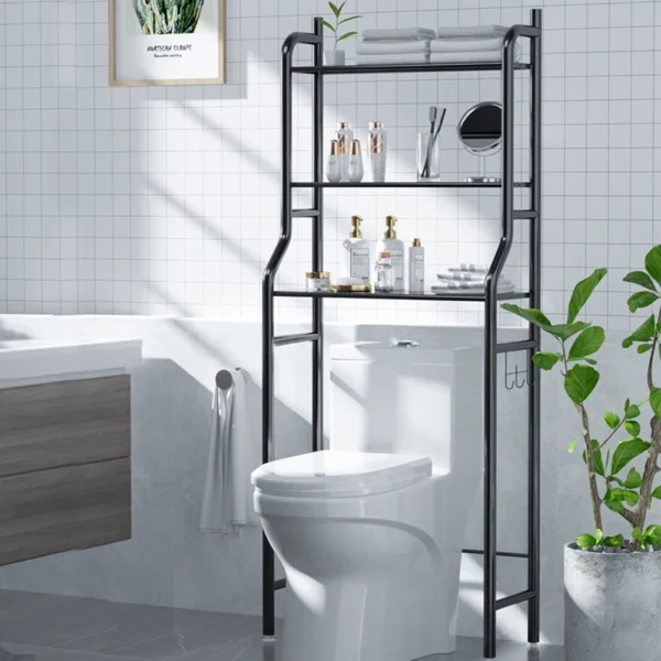 【Lifeideas】3 Tiers Metal Bathroom Organizer Over Toilet Rack Storage - Image 5