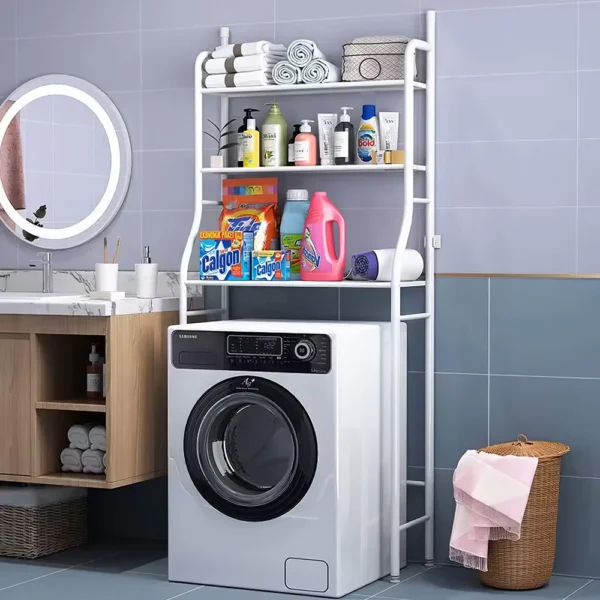【Lifeideas】3 Tiers Metal Bathroom Organizer Over Toilet Rack Storage - Image 6