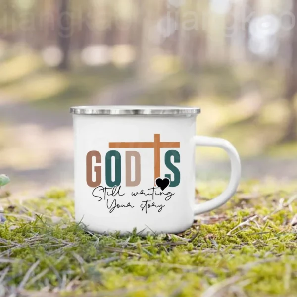 Christian Psalm Jesus God Faith Pattern Printed Mugs Coffee Cups - Image 5