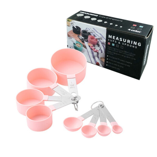 8-Piece Measuring Cup With Stainless Steel Handle - Image 5